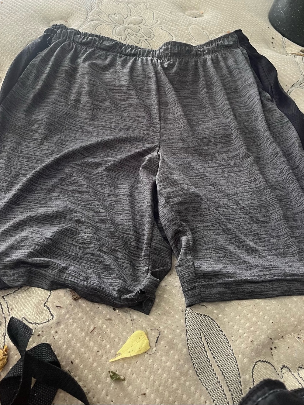 Zone Pro Men's Heathered Charcoal Athletic Shorts